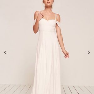 Poppy Reformation Dress Ivory - 4